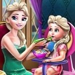 Постер игры Корм Для Малышей Ice Queen | Ice Queen Toddler Feed